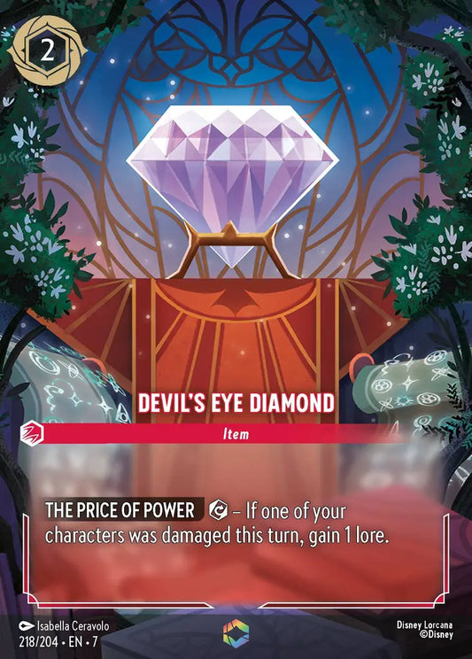 Devil's Eye Diamond 218/204 - Enchanted (Archazia's Island)