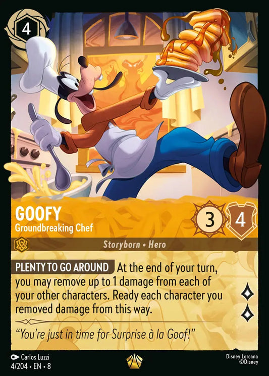 Goofy - Groundbreaking Chef 4/204 (Reign of Jafar)