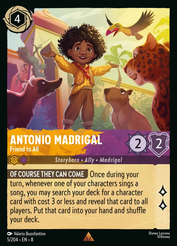 Antonio Madrigal - Friend to All 5/204 (Reign of Jafar)