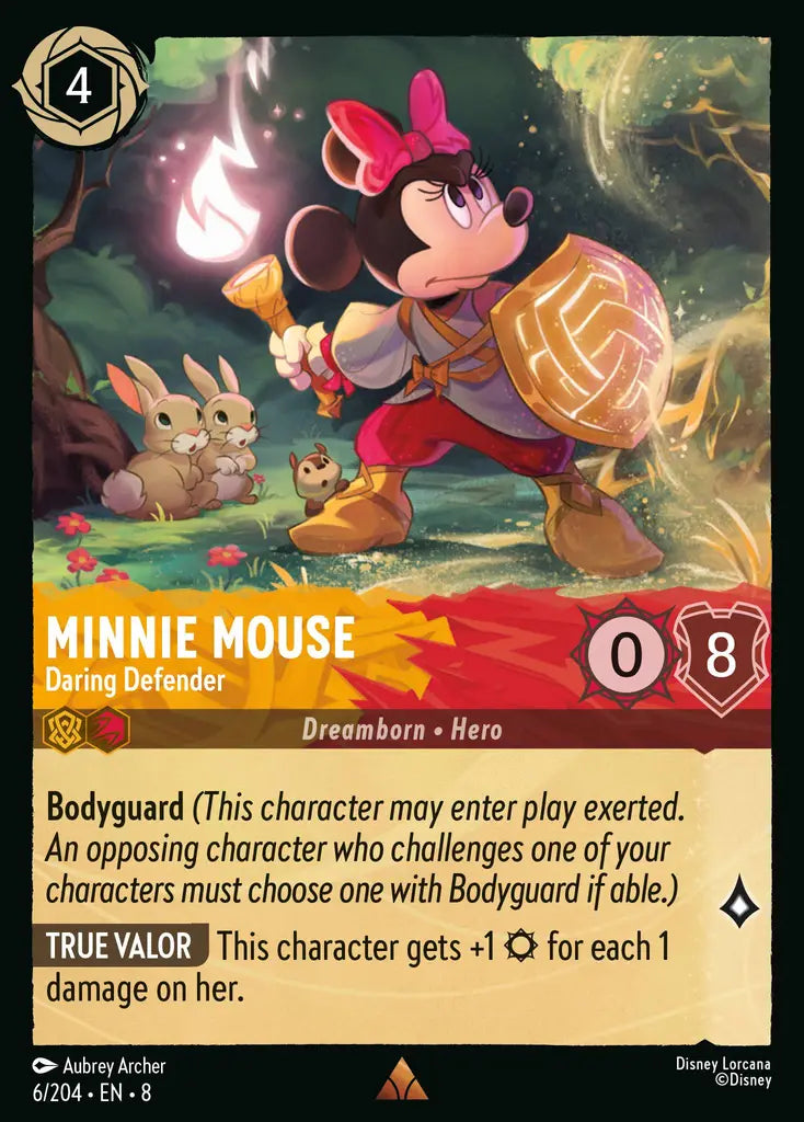 Minnie Mouse - Daring Defender 6/204 (Reign of Jafar)