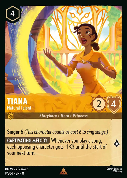 Tiana - Natural Talent 9/204 (Reign of Jafar)