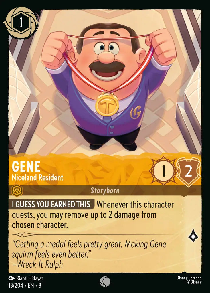 Gene - Niceland Resident 13/204 (Reign of Jafar)