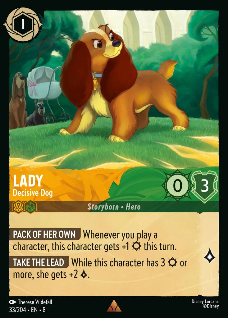 Lady - Decisive Dog 33/204 (Reign of Jafar)