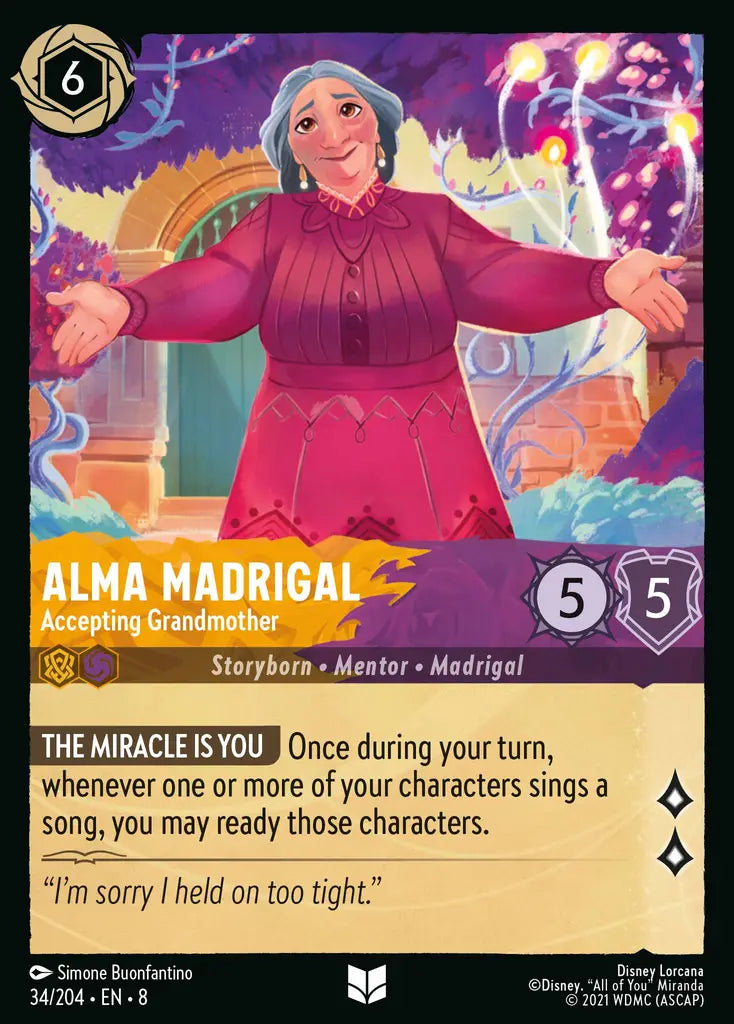 Alma Madrigal - Accepting Grandmother 34/204 (Reign of Jafar)