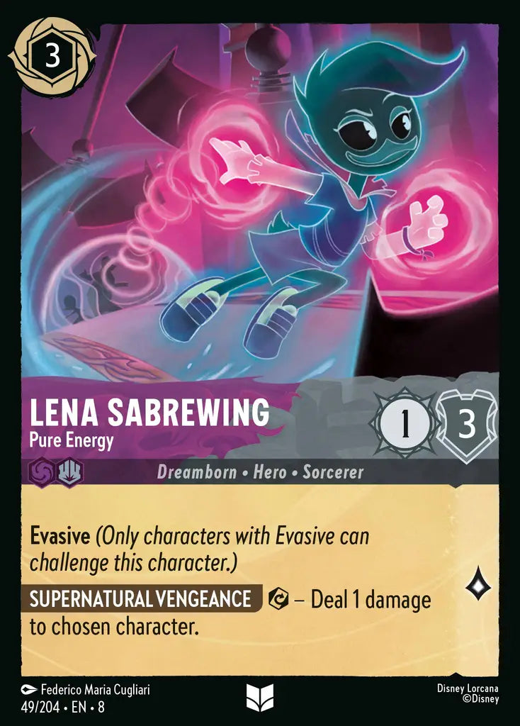 Lena Sabrewing - Pure Energy 49/204 (Reign of Jafar)