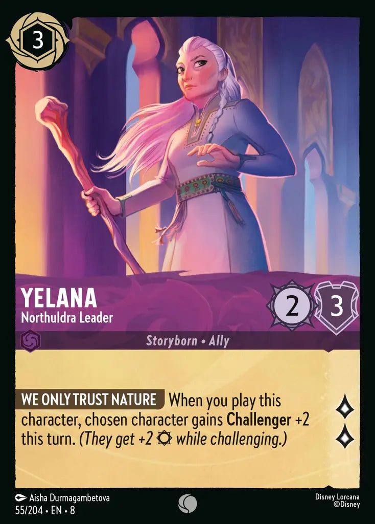 Yelana - Northuldra Leader 55/204 (Reign of Jafar)