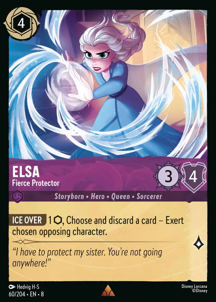 Elsa - Fierce Protector 60/204 (Reign of Jafar)