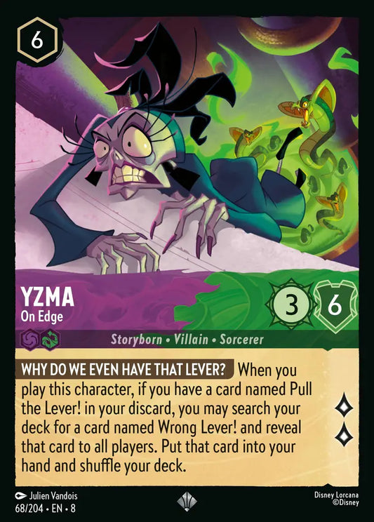 Yzma - On Edge 68/204 (Reign of Jafar)
