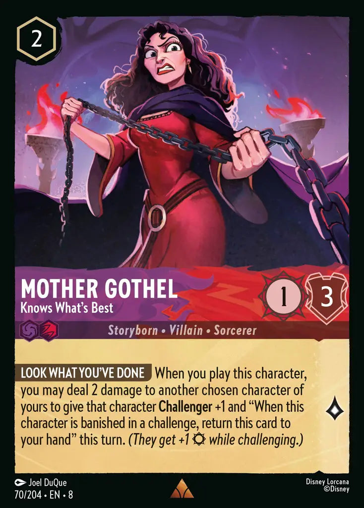 Mother Gothel - Knows What's Best 70/204 (Reign of Jafar)