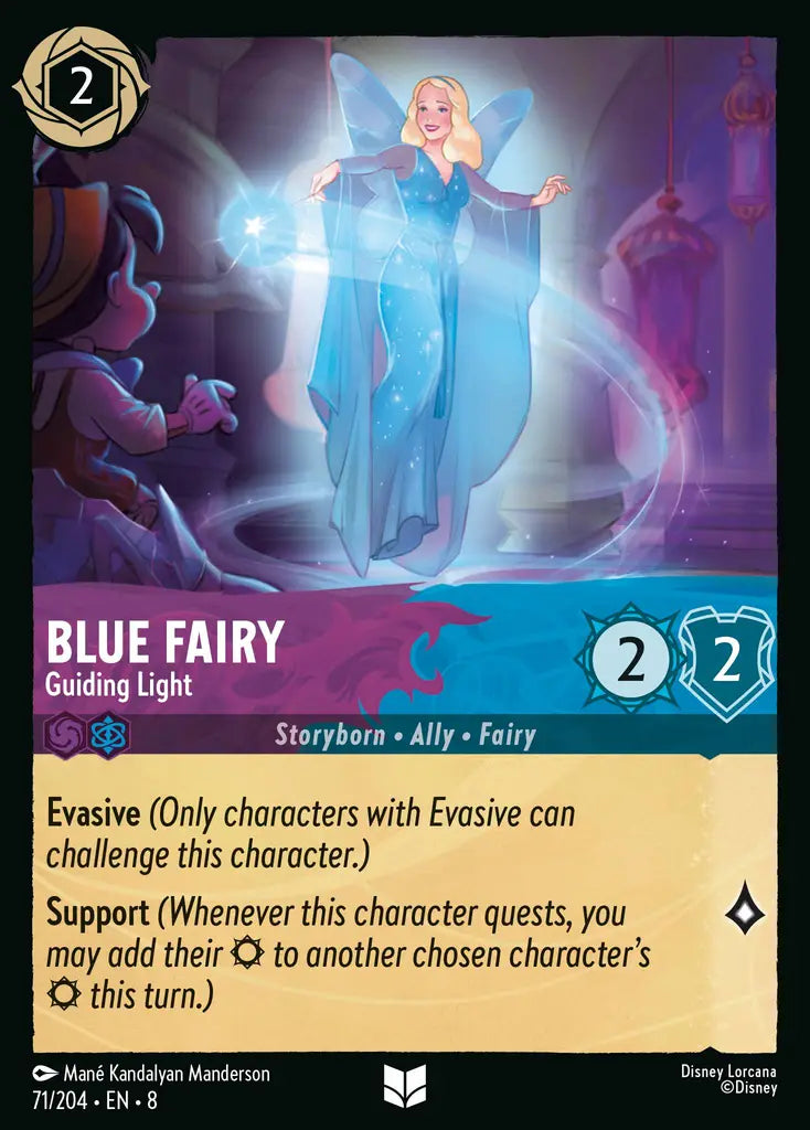 Blue Fairy - Guiding Light 71/204 (Reign of Jafar)