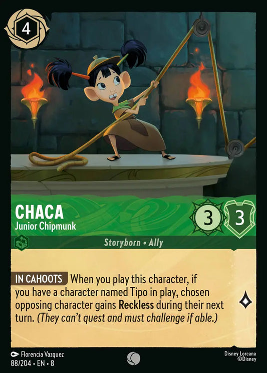 Chaca - Junior Chipmunk 88/204 (Reign of Jafar)
