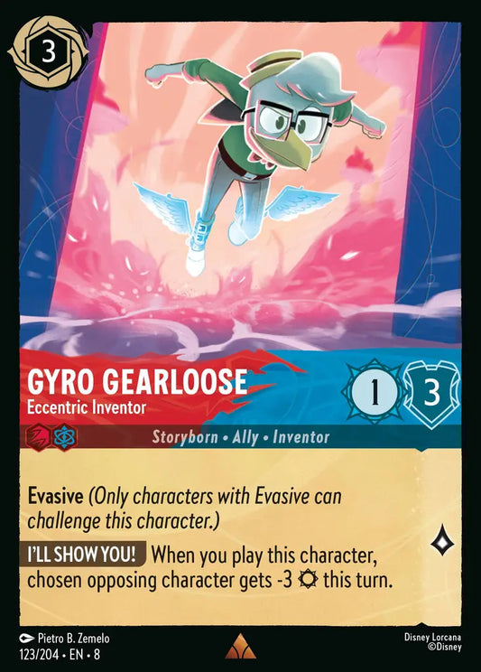 Gyro Gearloose - Eccentric Inventor 123/204 (Reign of Jafar)