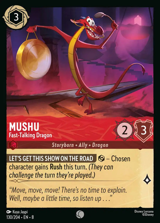 Mushu - Fast-Talking Dragon 130/204 (Reign of Jafar)