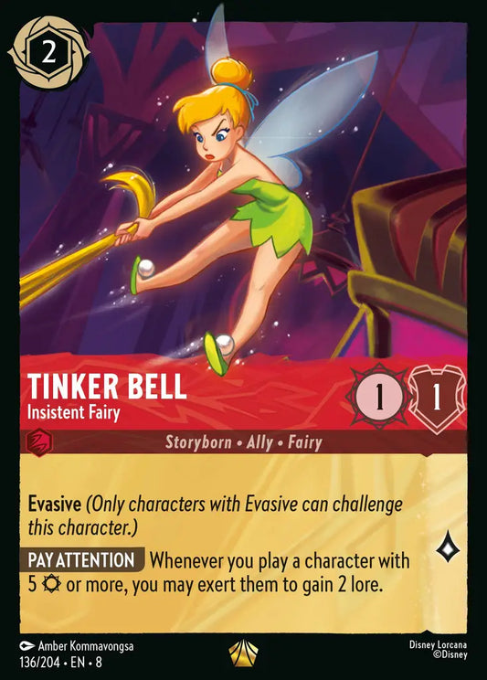 Tinker Bell - Insistent Fairy 136/204 (Reign of Jafar)