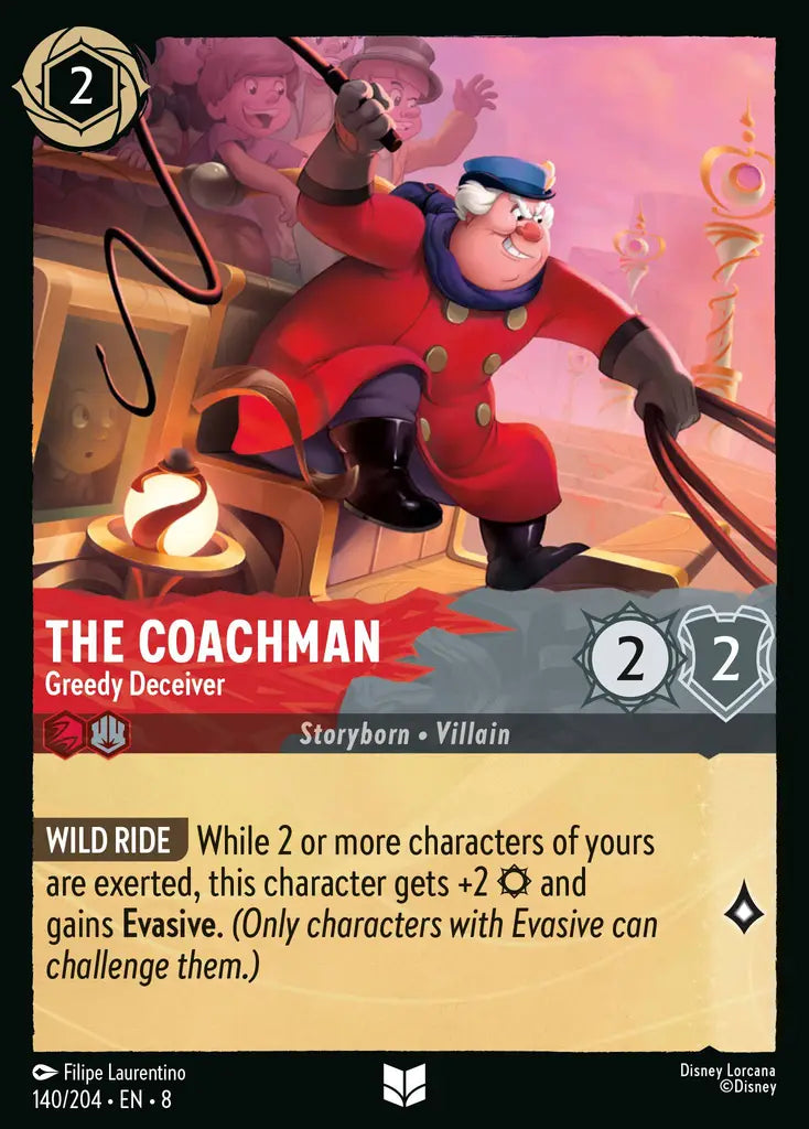 The Coachman - Greedy Deceiver 140/204 (Reign of Jafar)