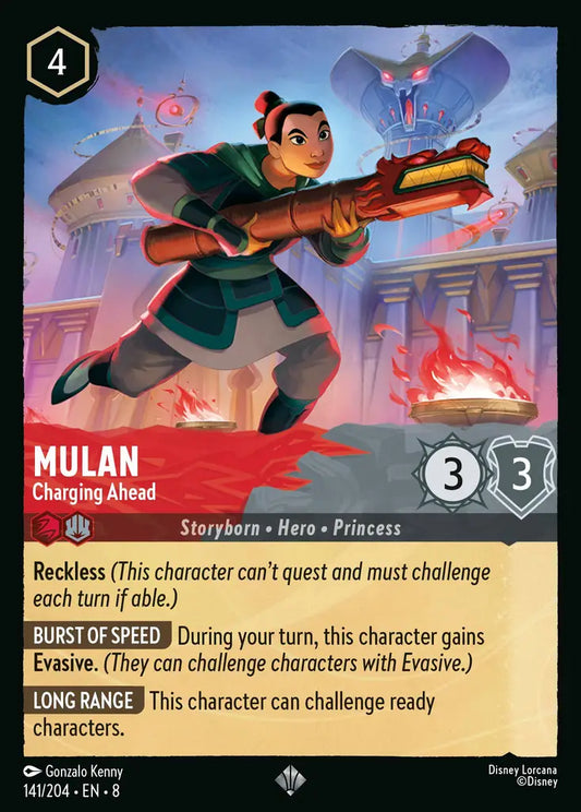 Mulan - Charging Ahead 141/204 (Reign of Jafar)