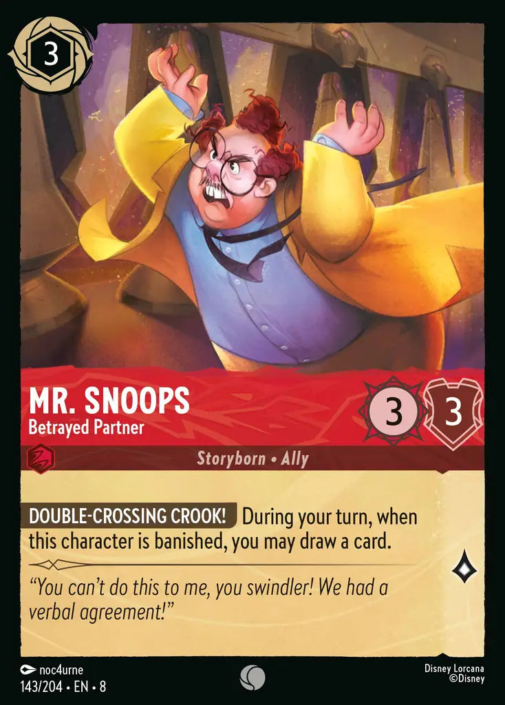 Mr. Snoops - Betrayed Partner 143/204 (Reign of Jafar)