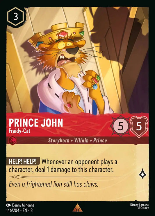 Prince John - Fraidy-Cat 146/204 (Reign of Jafar)