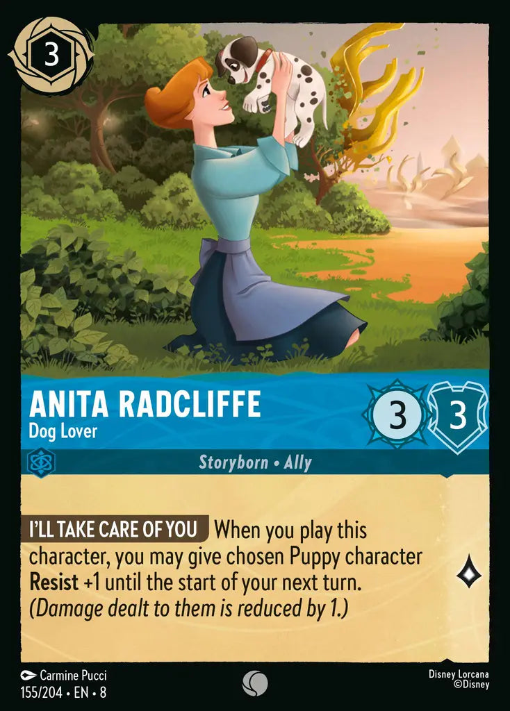 Anita Radcliffe - Dog Lover 155/204 (Reign of Jafar)
