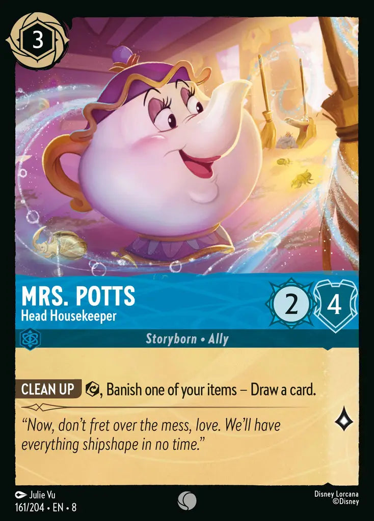 Mrs. Potts - Head Housekeeper 161/204 (Reign of Jafar)