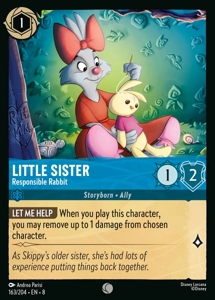 Little Sister - Responsible Rabbit 163/204 (Reign of Jafar)