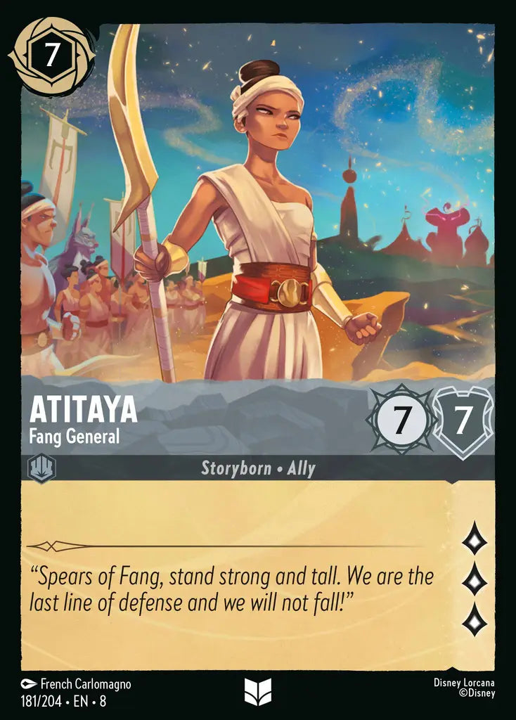 Atitaya - Fang General 181/204 (Reign of Jafar)