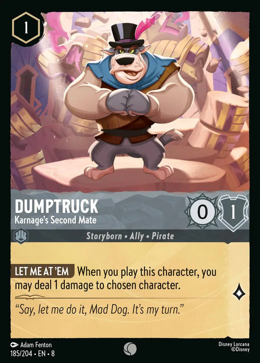 Dumptruck - Karnage's Second Mate 185/204 (Reign of Jafar)