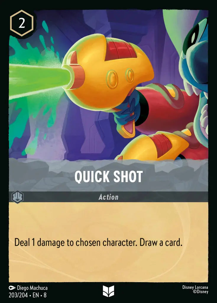Quick Shot 203/204 (Reign of Jafar)