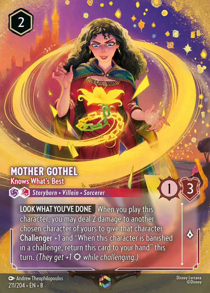 Mother Gothel - Knows What's Best 211/204 - Enchanted (Reign Of Jafar)