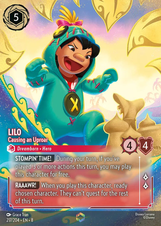 Lilo - Causing an Uproar 217/204 - Enchanted (Reign Of Jafar)