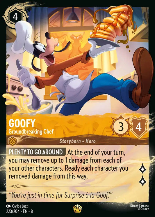 Goofy - Groundbreaking Chef 223/204 (Reign of Jafar)