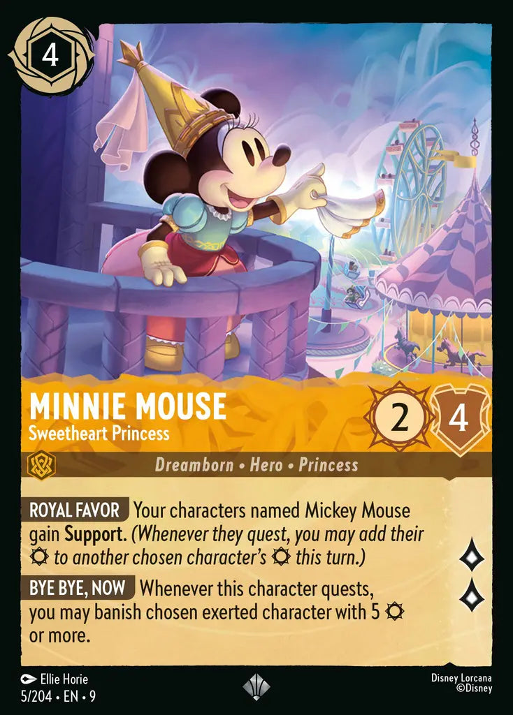 Minnie Mouse - Sweetheart Princess 5/204 (Fabled)