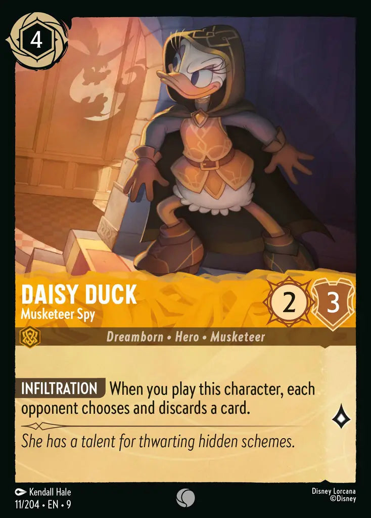 Daisy Duck - Musketeer Spy 11/204 (Fabled)