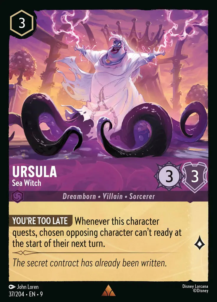 Ursula - Sea Witch 37/204 (Fabled)