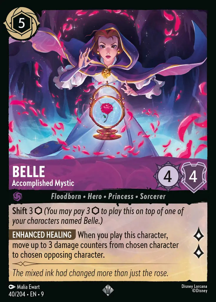 Belle - Accomplished Mystic 40/204 (Fabled)