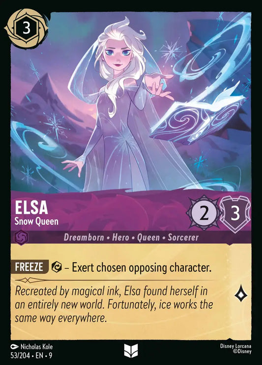 Elsa - Snow Queen 53/204 (Fabled)