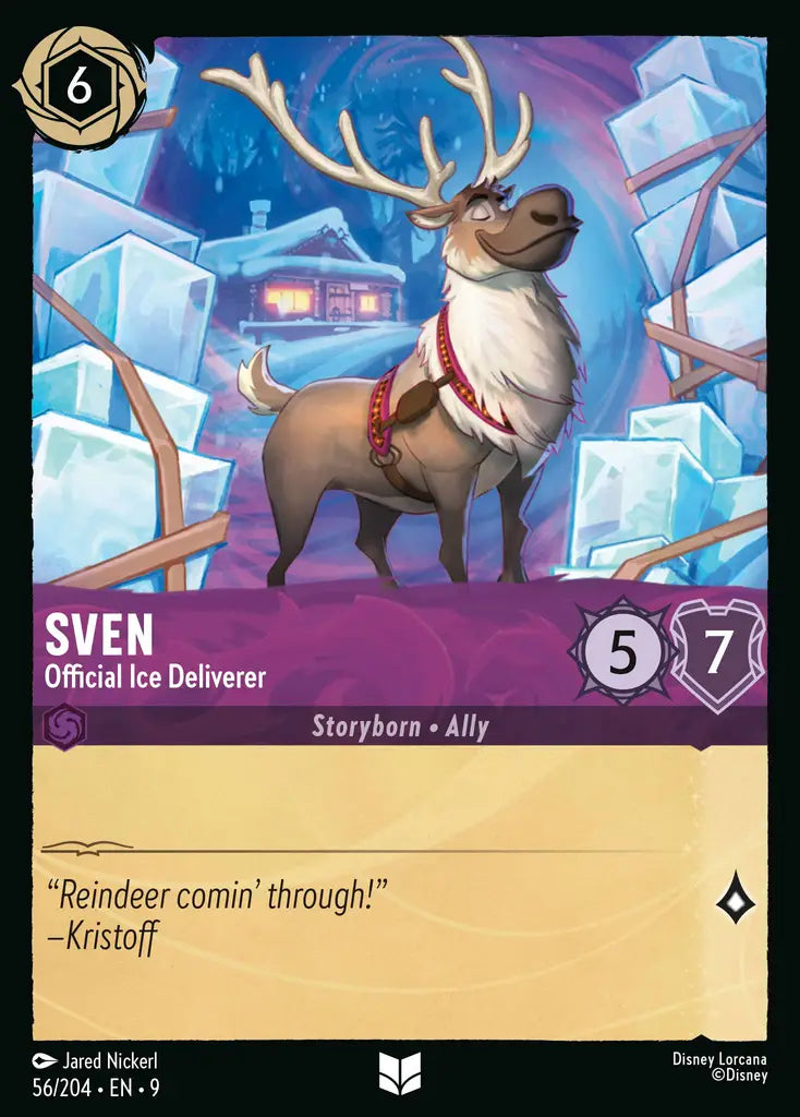 Sven - Official Ice Deliverer 56/204 (Fabled)