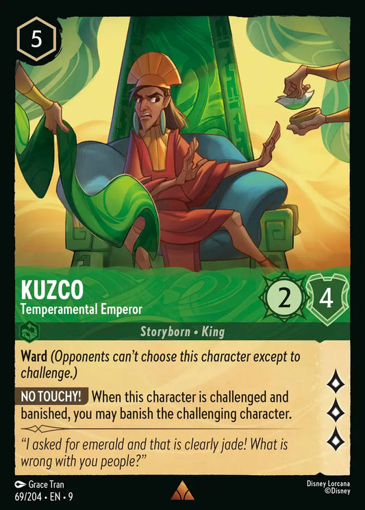 Kuzco - Temperamental Emperor 69/204 (Fabled)