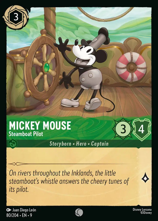Mickey Mouse - Steamboat Pilot 80/204 (Fabled)