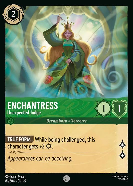 Enchantress - Unexpected Judge 81/204 (Fabled)