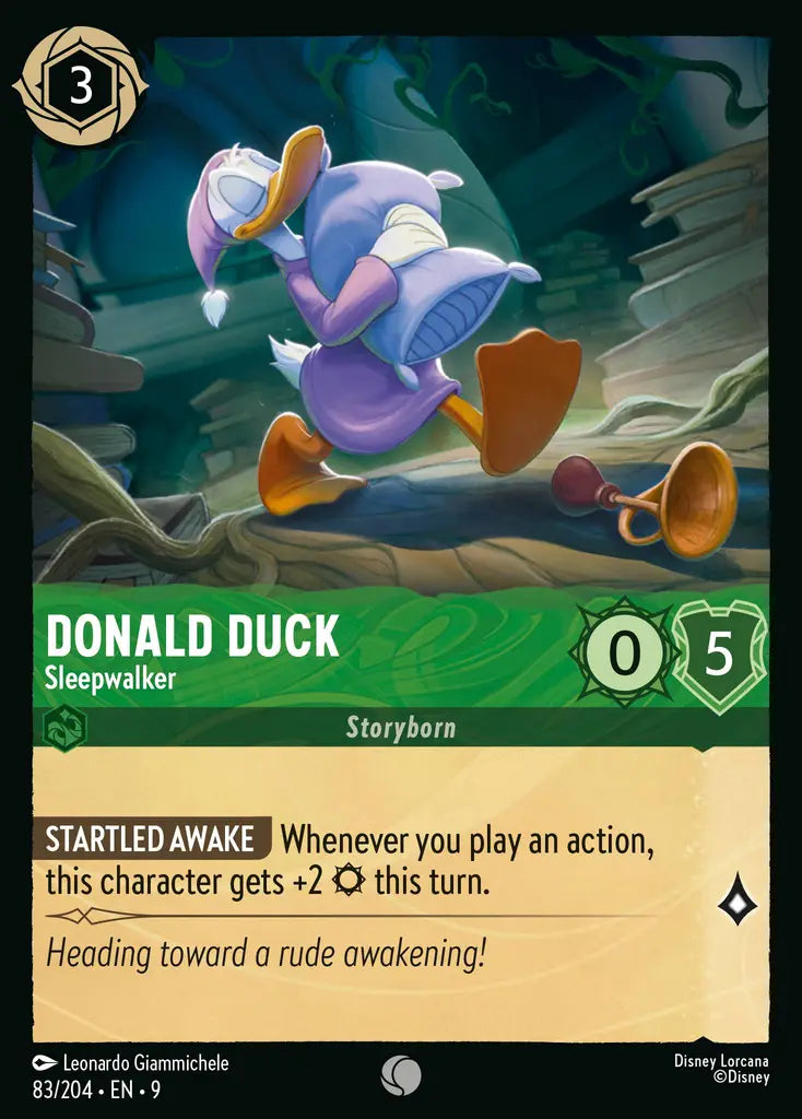 Donald Duck - Sleepwalker 83/204 (Fabled)
