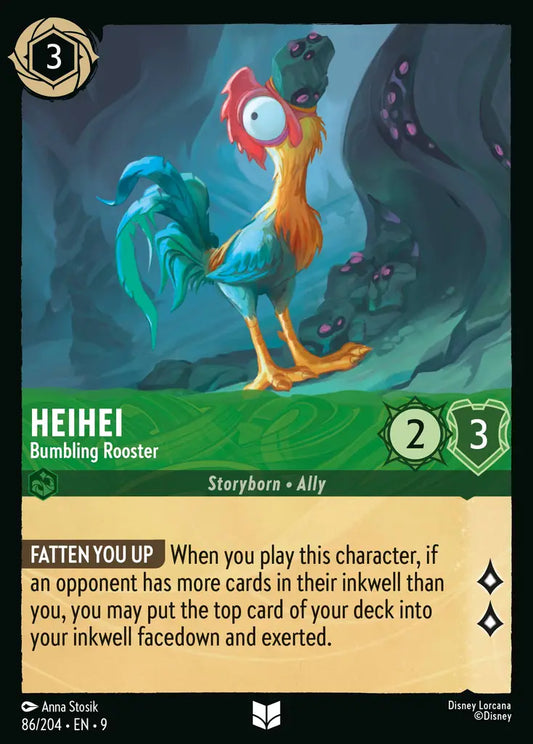 Heihei - Bumbling Rooster 86/204 (Fabled)