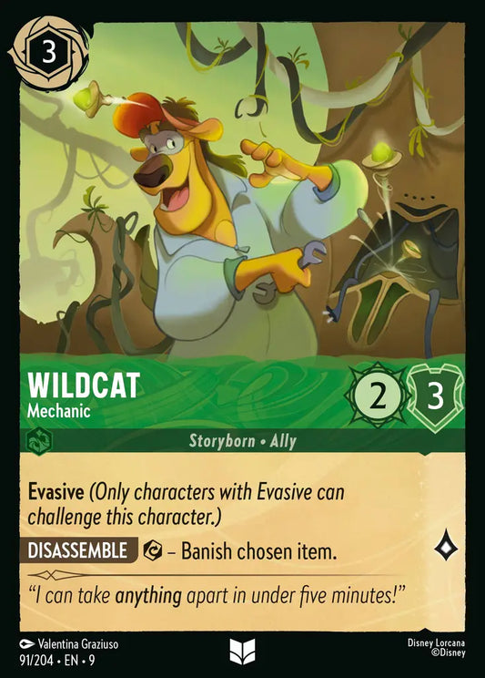 Wildcat - Mechanic 91/204 (Fabled)
