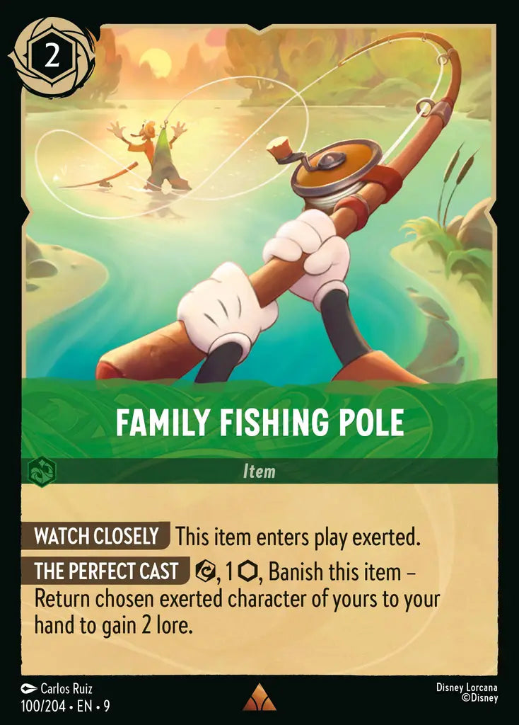 Family Fishing Pole 100/204 (Fabled)
