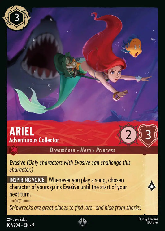 Ariel - Adventurous Collector 107/204 (Fabled)