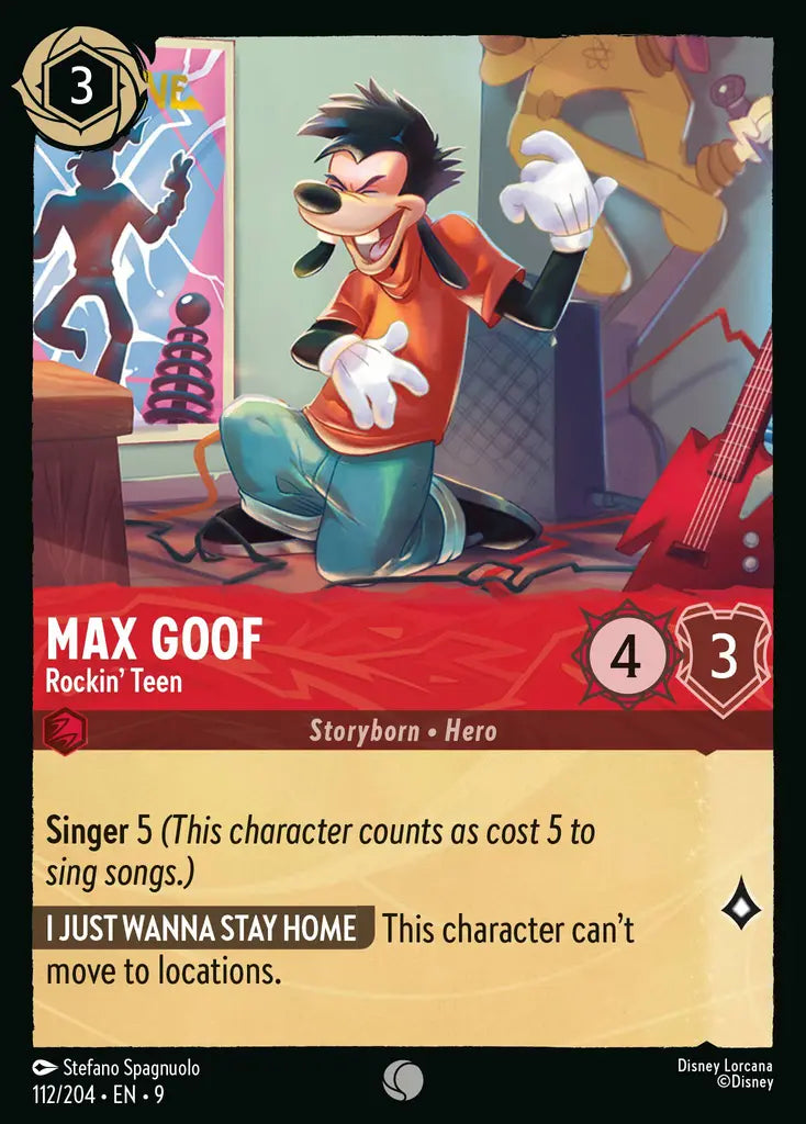 Max Goof - Rockin' Teen 112/204 (Fabled)