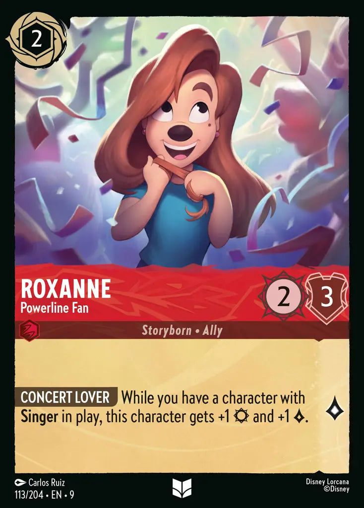 Roxanne - Powerline Fan 113/204 (Fabled)