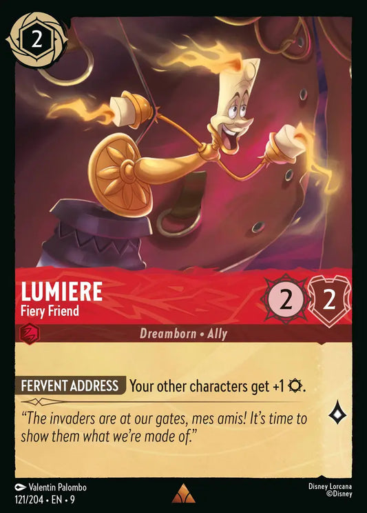 Lumiere - Fiery Friend 121/204 (Fabled)