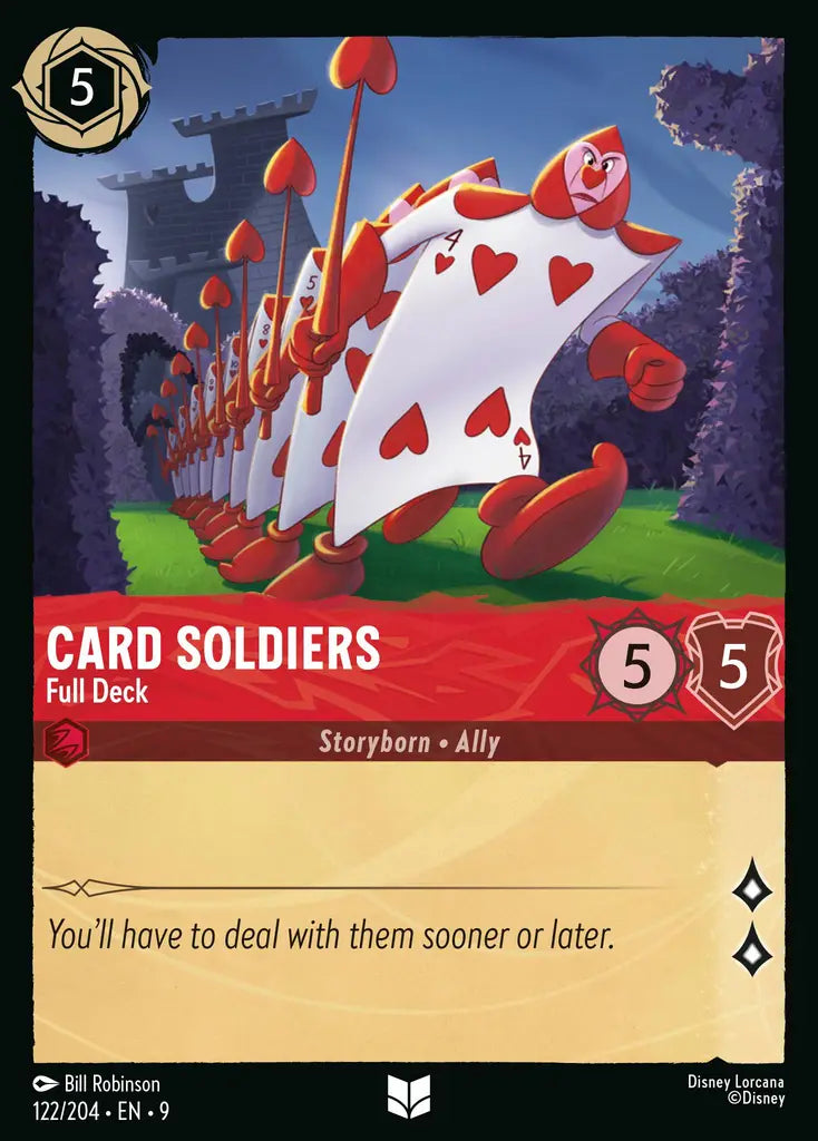 Card Soldiers - Full Deck 122/204 (Fabled)