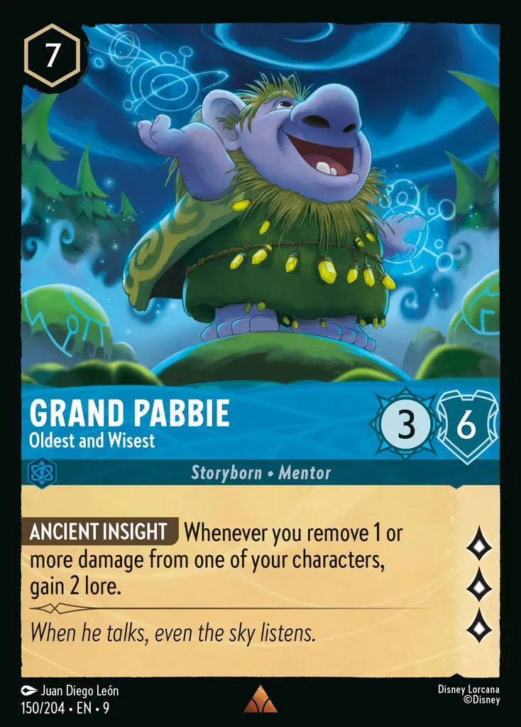 Grand Pabbie - Oldest and Wisest 150/204 (Fabled)